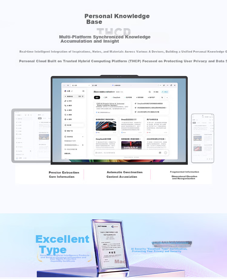 Lenovo Xiaoxin Pro16 Ultra Laptop AI Enhanced Core i3 3rd Gen Ultra7-356H 32GB 1TB 2.8K 120Hz OLED National Subsidy 4