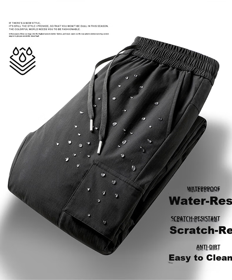 LangSha Northeast Harbin Ski Down Pants Men's Snow Village Mohe Travel Cold-Resistant Windproof Waterproof Warm Winter Gear 5