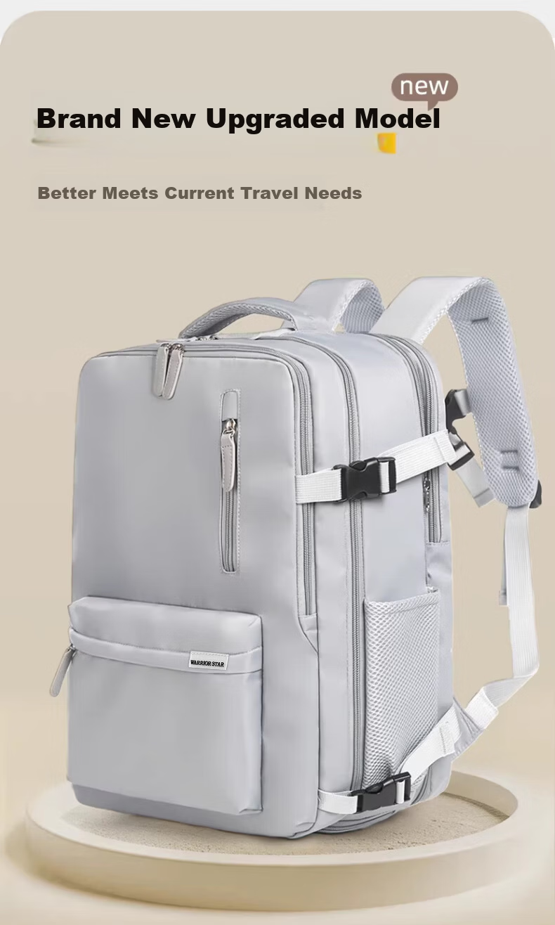 Warrior Large Capacity Travel Bag Men's Luggage Short Trip Business Commuter 180-Degree Opening Multifunctional Sports Bag 3