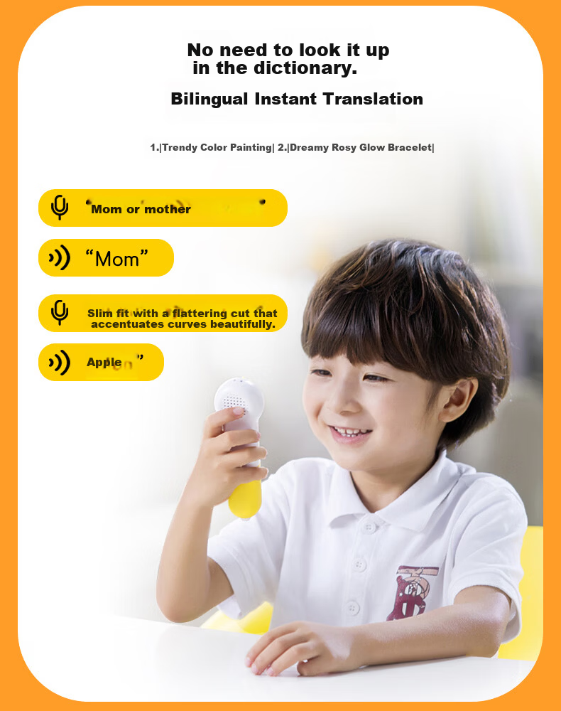 PIYO PEN Chick Ball Reading Pen Early Childhood Bilingual Enlightenment Interactive Game Children's Day Gift 18