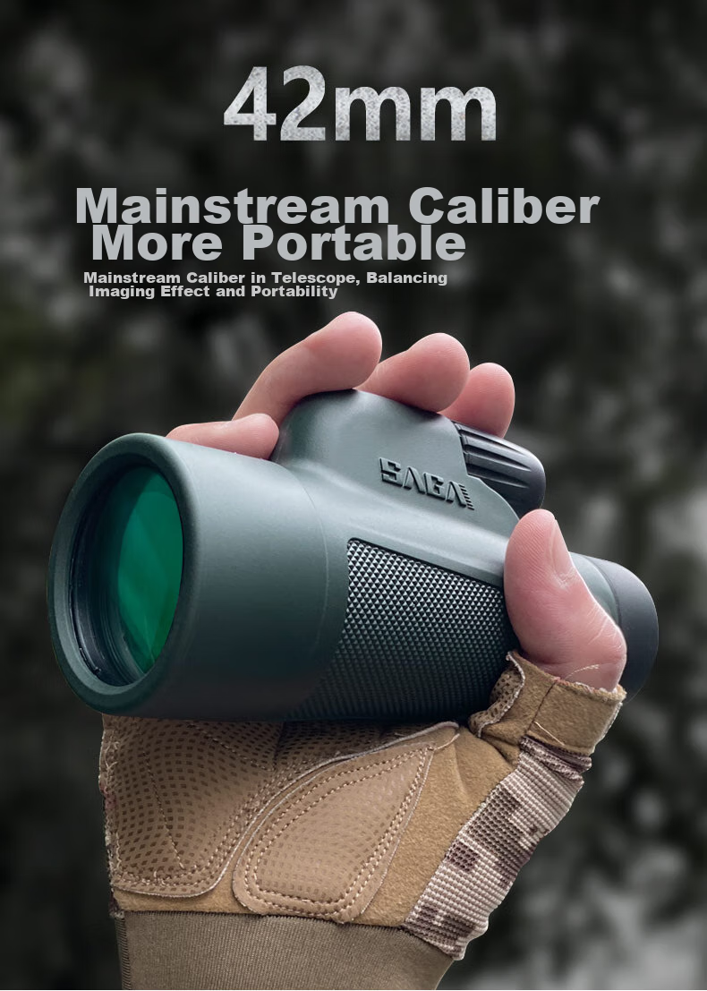 SAGA Sniper Monocular Telescope, High-Definition High-Magnification Military Binoculars with Night Vision, 100km Professional Birdwatching And Moon-Gazing Scope for Scenery Viewing 11