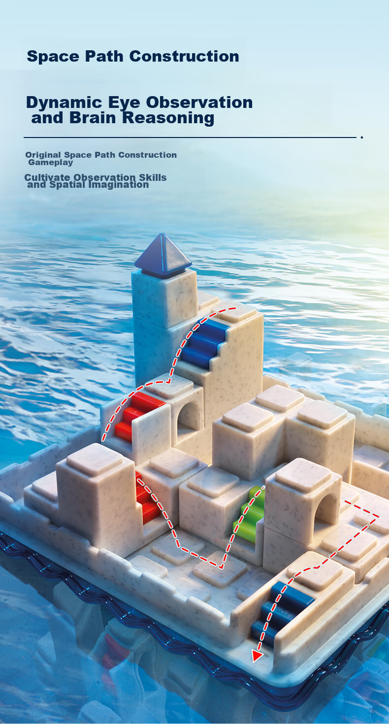 SMART GAMES Escape Atlantis, Educational Children's Toy Creative Maze Board Game, Gift for Boys, Ages 8+ 3