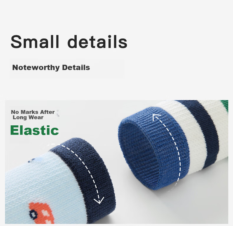 Nido Bear Kids Socks Summer Thin Cotton Boys Mesh Seamless Antibacterial Odor-Resistant Children's Class A Mid-Large Kids 20