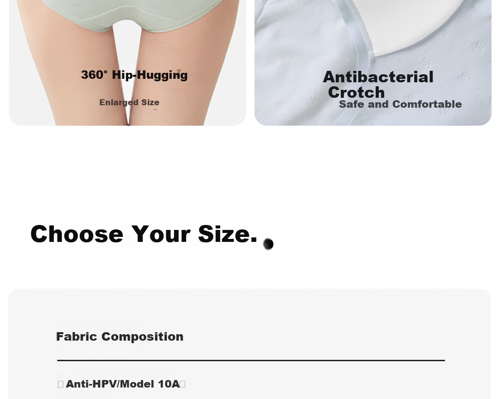 Emo Women's Antibacterial A-Class Summer Thin Seamless Hip-Hugger Briefs 2025 New Triangle Panties 9