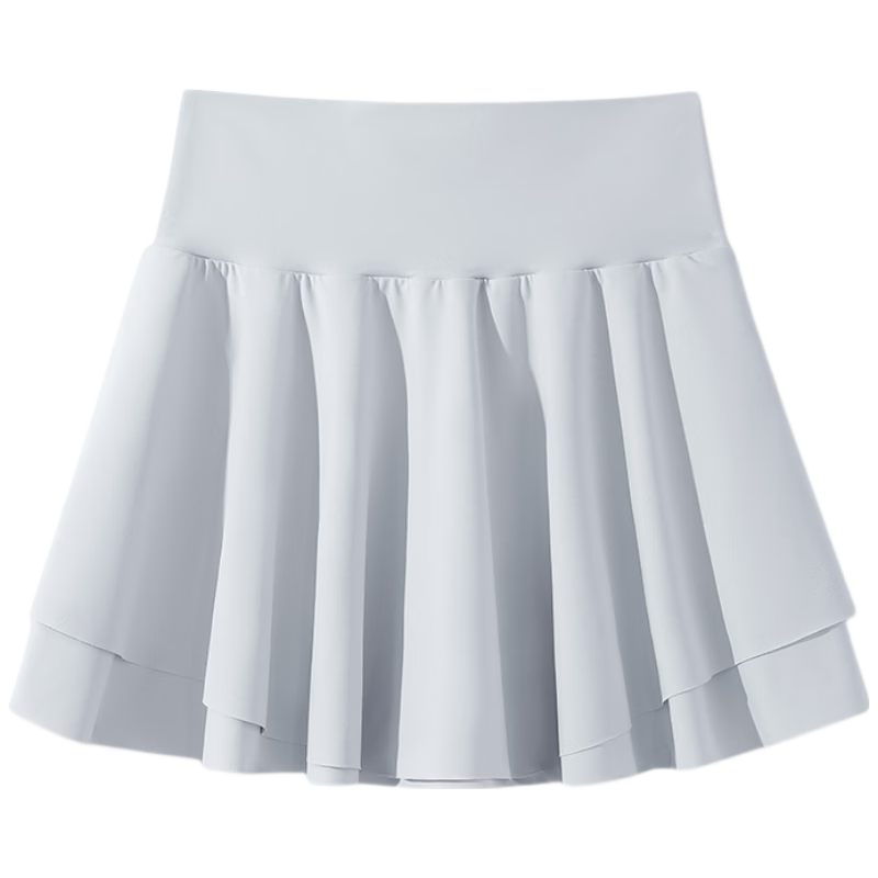 Baleno S&K Women's Sports Skirt 2026 Summer Cooling Breathable High-Waist Tennis Skirt Anti-Exposure Yoga Fitness Skirt K