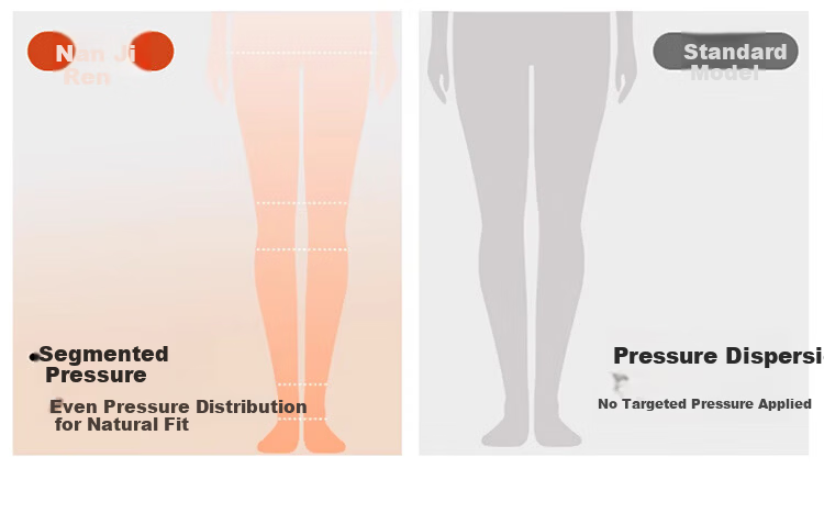 Nanjiren 300g Fleece-Lined Thick Leggings, Slimming Autumn And Winter Base Layer Pants for Women, Vertical Striped Tights, Warm Pants, Light Gray, Slip-O 4