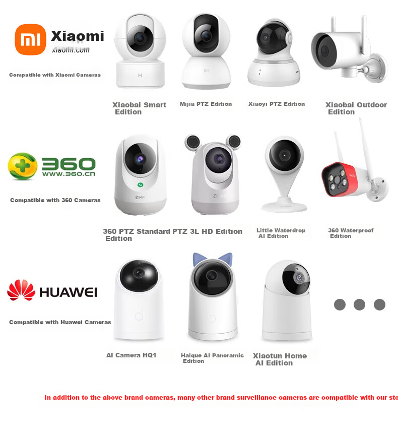 Liantuo Xiaomi Camera Mount No-Drill Indoor Surveillance Clip Camera Bracket Clamp for Curtain Rod Cabinet Baby Crib Side Hanging Compatible with Ezviz 360 Lechange 4