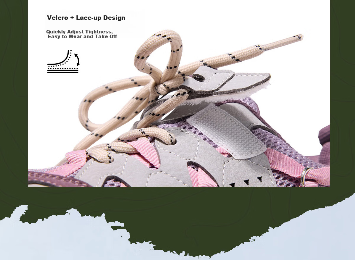 Camel Kids Outdoor Casual Shoes Spring Summer Mesh Breathable Non-slip Hiking Shoes Fashion Colorblock for Older Children 11