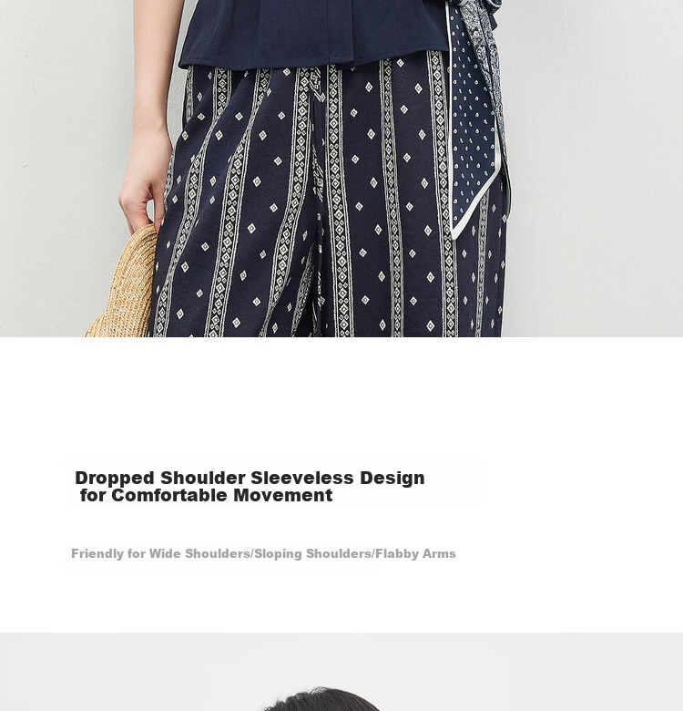 Shangdu Bila Linen Tencel Commuter Shirt Women Spring Summer Printed Tie Pleated Waist Slimming Blouse Turn-down Collar Top 12