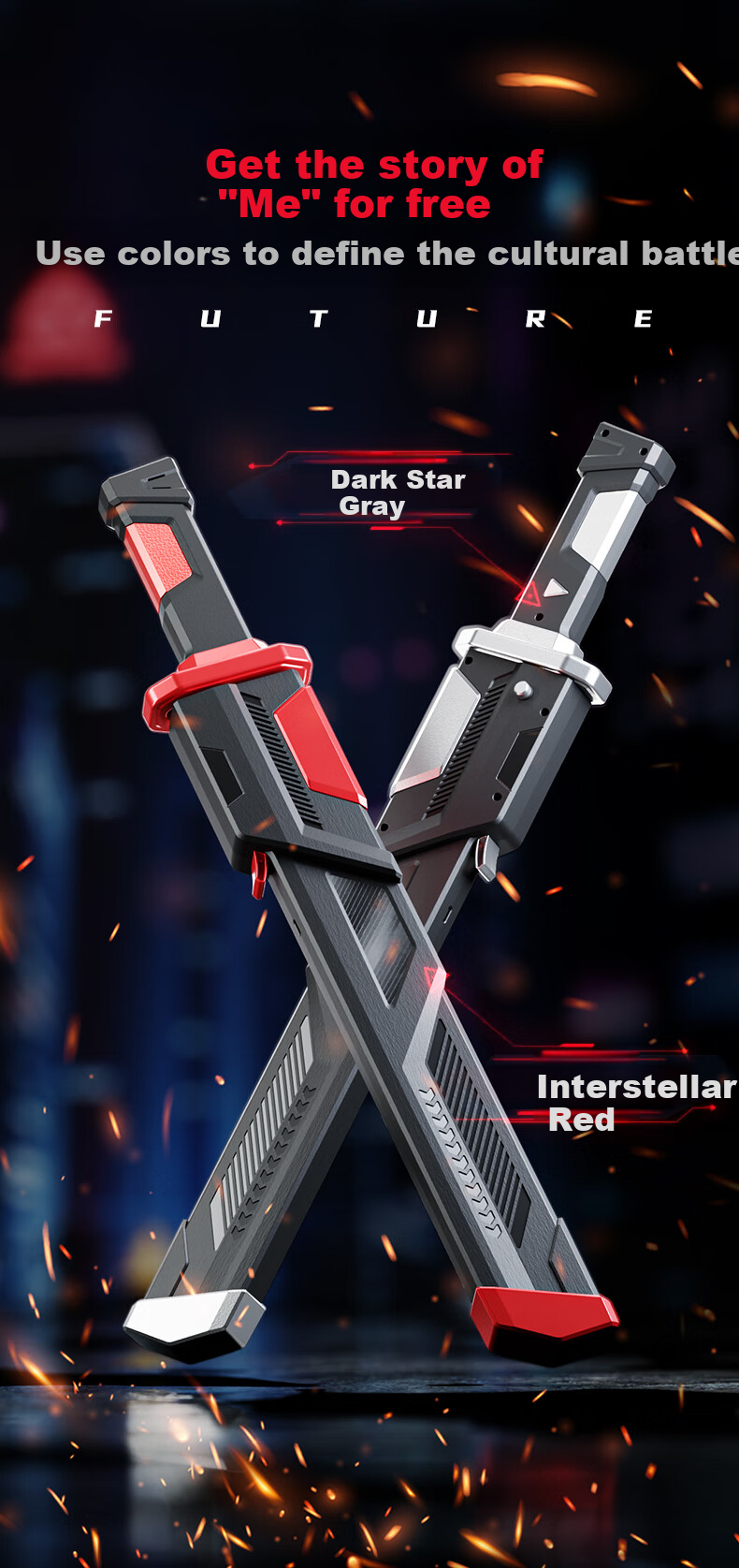 Osage Kids Toy Interstellar Spark Light Saber Black Tech Laser Sword for Boys Ages 6-10 Children's Day Gift 9