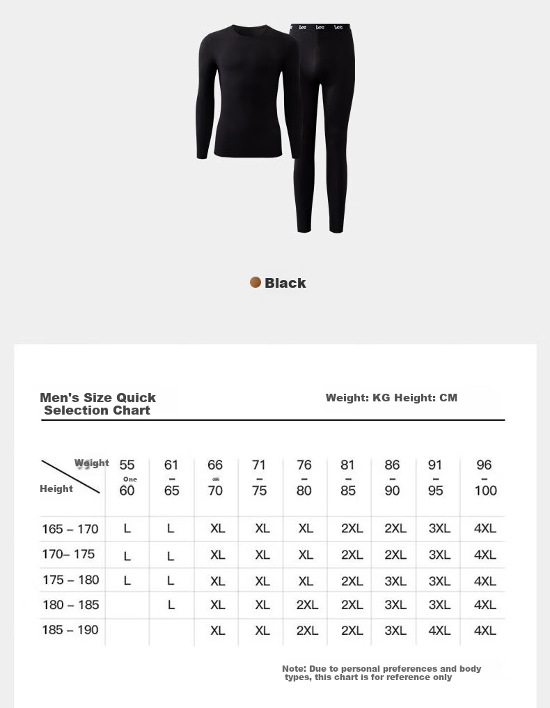 Lee New Men's Thermal Pants Pure Cotton Autumn Trousers Cold-Resistant Skin-Friendly Soft High Elasticity Close-Fitting Windproof Autumn Winter Base Layer Underwear 5