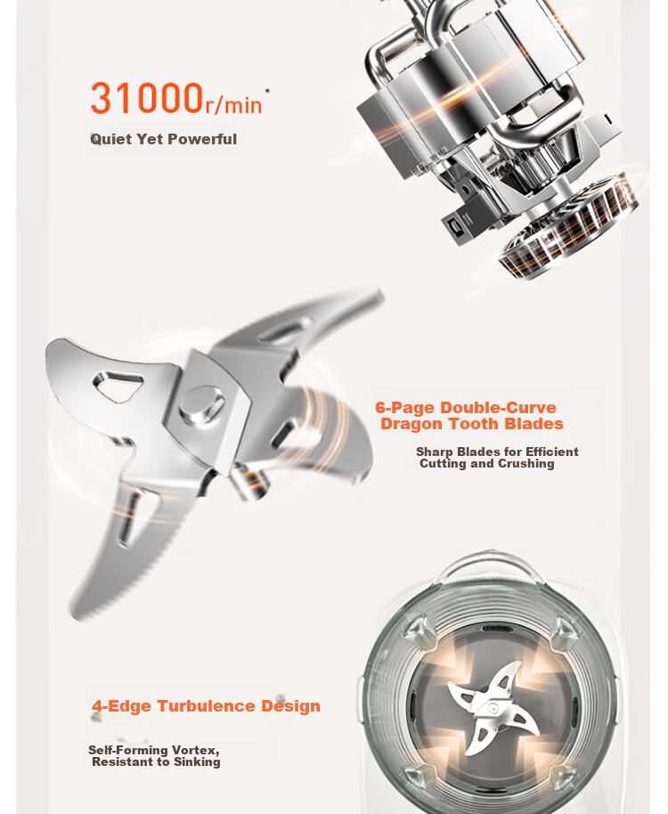 Joyoung Household Quiet High-Speed Blender Noise-Reducing Juicer Food Processor Multigrain Soy Milk Maker L15-P507 12