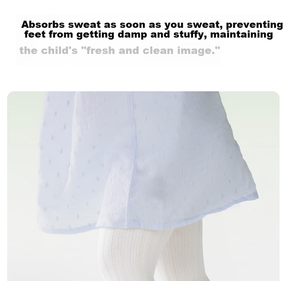 Betis Children's Summer Pantyhose Baby Girls Fashion Leggings Stretch Soft Thin Dance Tights 8