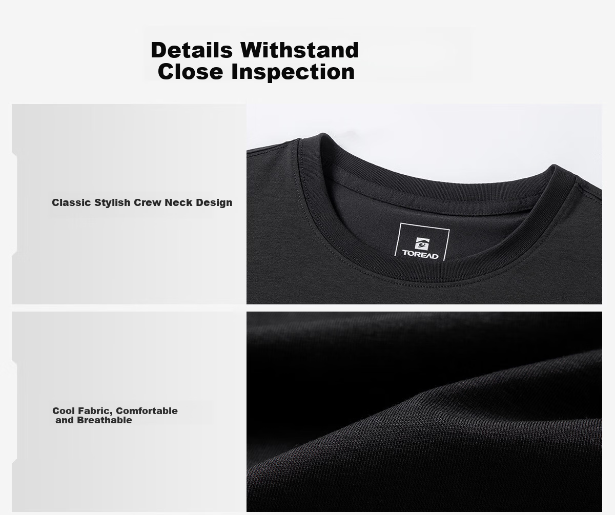 TOREAD Mall Same Style Quick-Dry Men's T-Shirt 26 New Outdoor Cooling Breathable Sun-Protective Sports Short Sleeve TAJJAO81239 10