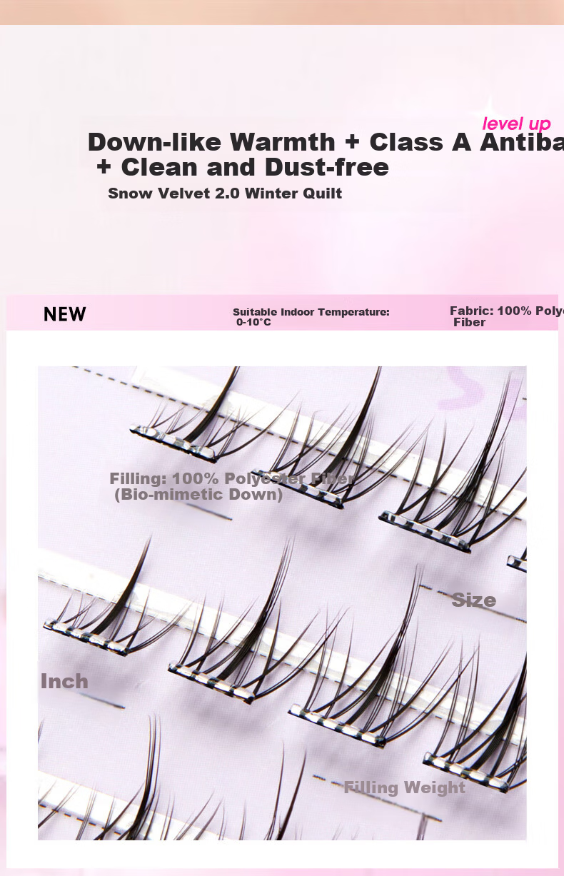 Jianmeichuangyan Glue-Free False Eyelashes, Lazy Person's Trilogy 36 Clusters ABA Upgraded Version, Puffy Eyes for Beginners, No-Removal Natural Long-Lasting 7