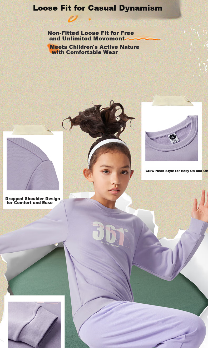 361° Kids Hoodie Autumn Winter 25 Fleece Lined Pullover Sweatshirt for Boys and Girls Ages 3-14 Blue 170 6