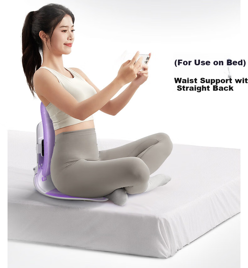 SITGOOD Lumbar Support Seat Back Cushion Waist Pillow Posture Chair Lumbar Cushion STG Seat Cushion Pillow Gift Office Lumbar Support Cushion 16