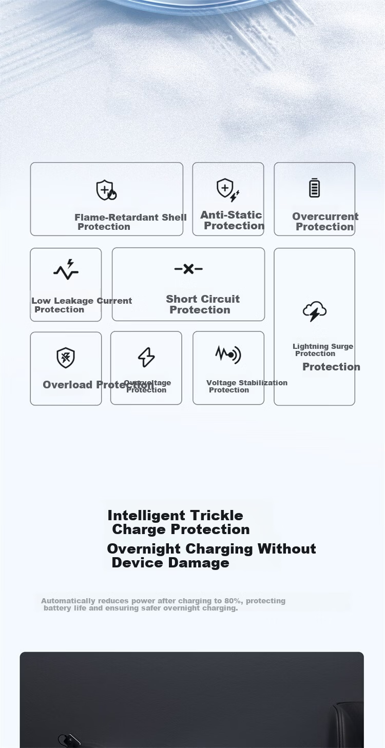 Baseus Little Ice GaN Charger 100W High Power Fast Charger for Apple 17 Xiaomi Huawei Phones MacBook Neo Laptop Adapter Blue 15