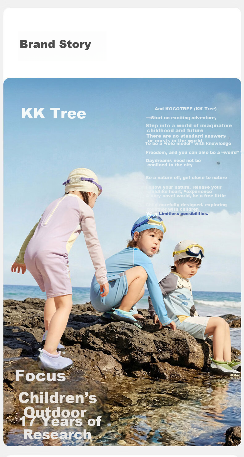 Kocotree KK Tree Kids Water Shoes Non-Slip Cut-Resistant Baby Beach and Water Play Shoes Dual-Use for Land and Water 25