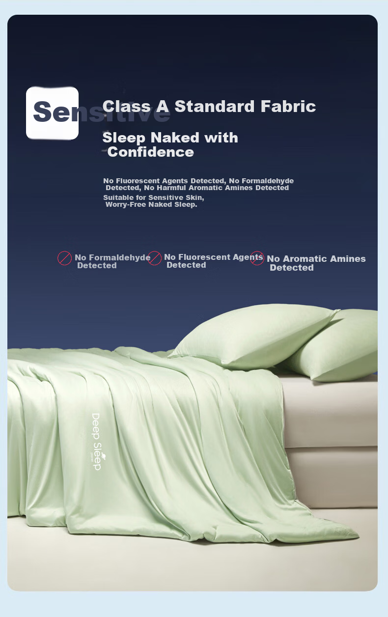 MUJI Class A Summer Quilt Machine Washable Thin Quilt Core Deep Sleep Temperature Control Summer Cooling Air Conditioning Quilt Single 150*200cm 9