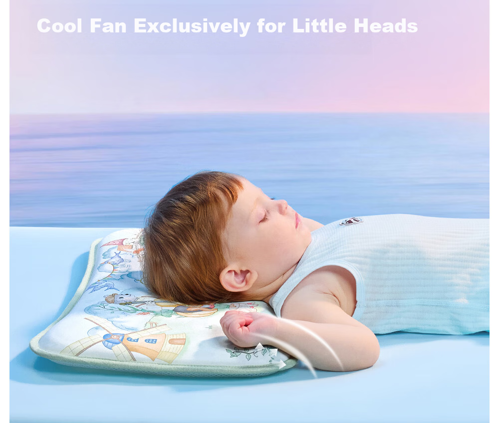 Betis Baby Pillow 0-6 Years Old Children's Pillow Cloud Slice Pillow Summer Breathable Baby Cooling Pillow Newborn Pillow Summer Party 18