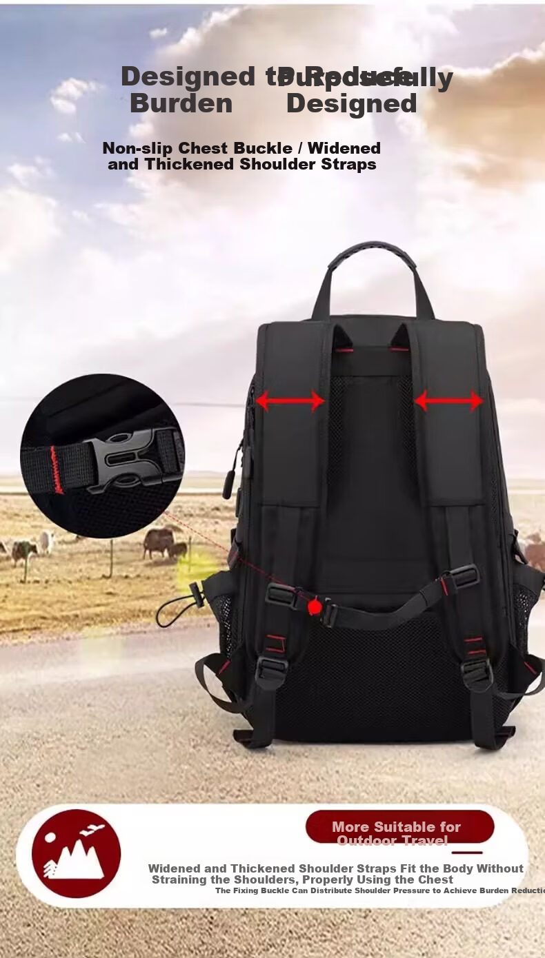 Warrior Outdoor Hiking Backpack Men's Large Capacity Sports Bag Extra Large Mountaineering Travel Bag Cycling Climbing Tourism Bag 9