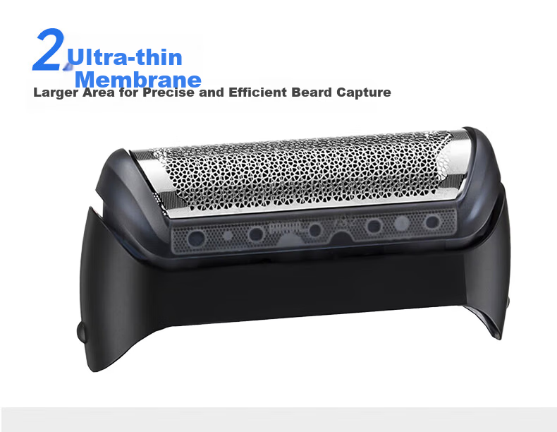 Dongnailun Replacement Foil for Braun Shaver 10B/20B, Compatible with Braun Series 1 and Z Series 170/180/190/190s-1/1715 Electric Razor Blades Accessories 3