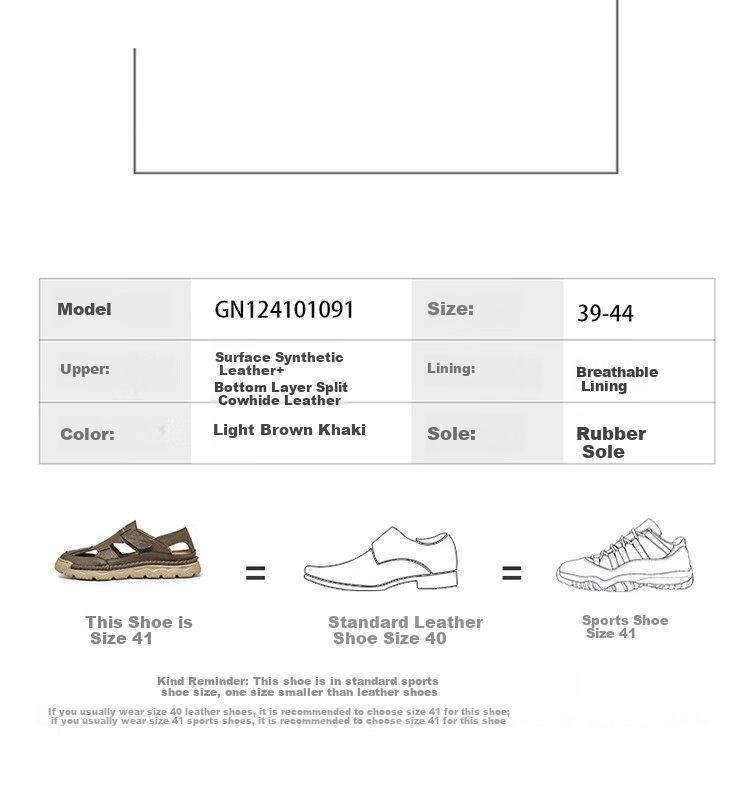 Bull Family Men's Summer Hollow Out Sandals Open Toe Beach Casual Slippers 3