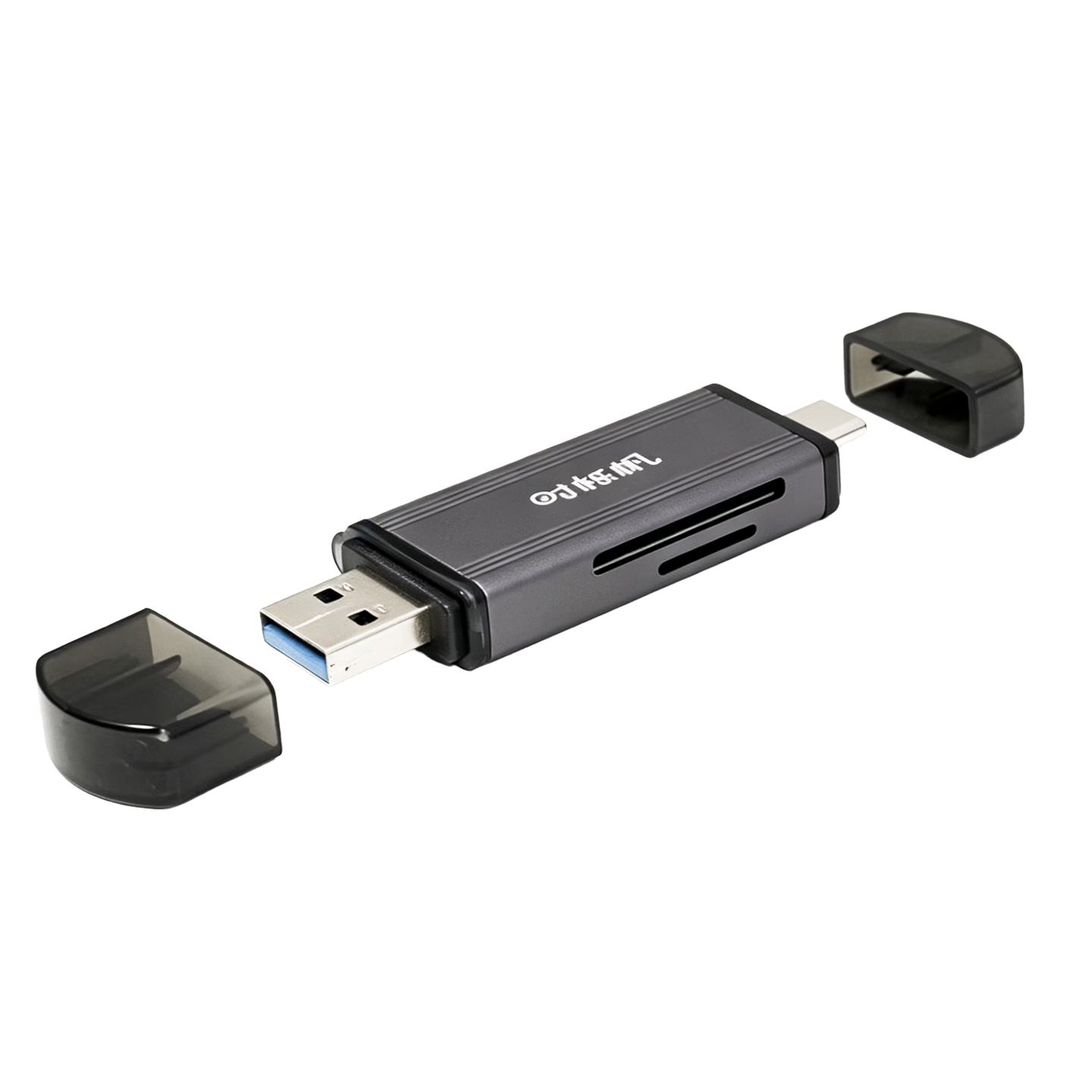 ShiliFan USB/Type-C 3.2 High-Speed Card Reader SD/TF Dual Card Compatible with Computer Tablet Phone DJI Pocket 4/3 Drone Apple 17/16 Sports Camera