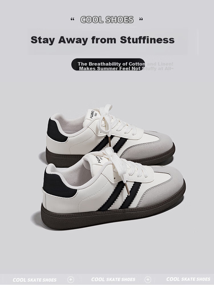 Global Soft Sole Lightweight Dopamine Colorway Women's White Sneakers 2025 Spring Summer Versatile Fashion Comfortable Breathable Skate Shoes 2