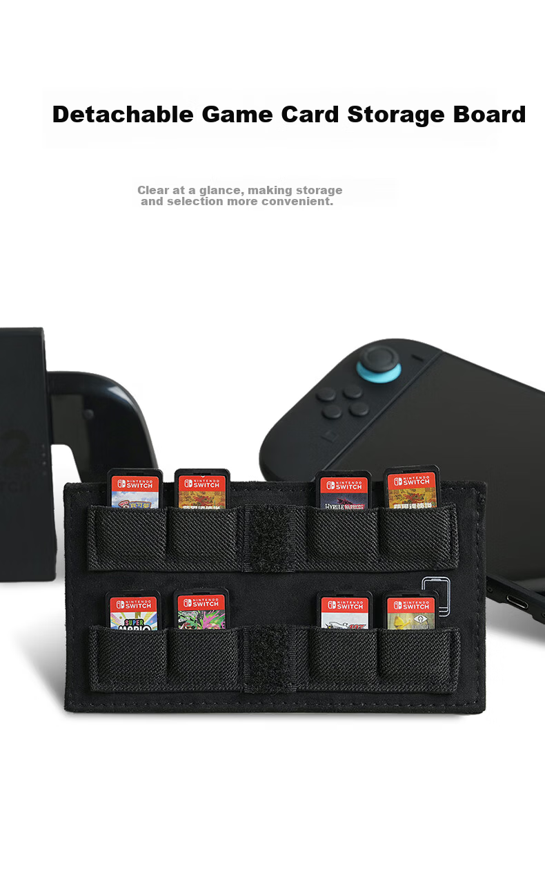 AMBITFUL Zhijie G2 Compatible Switch 2 Storage Bag Game Console Protective Case Multifunctional Portable Storage Pouch Large Capacity Shockproof Bag 5