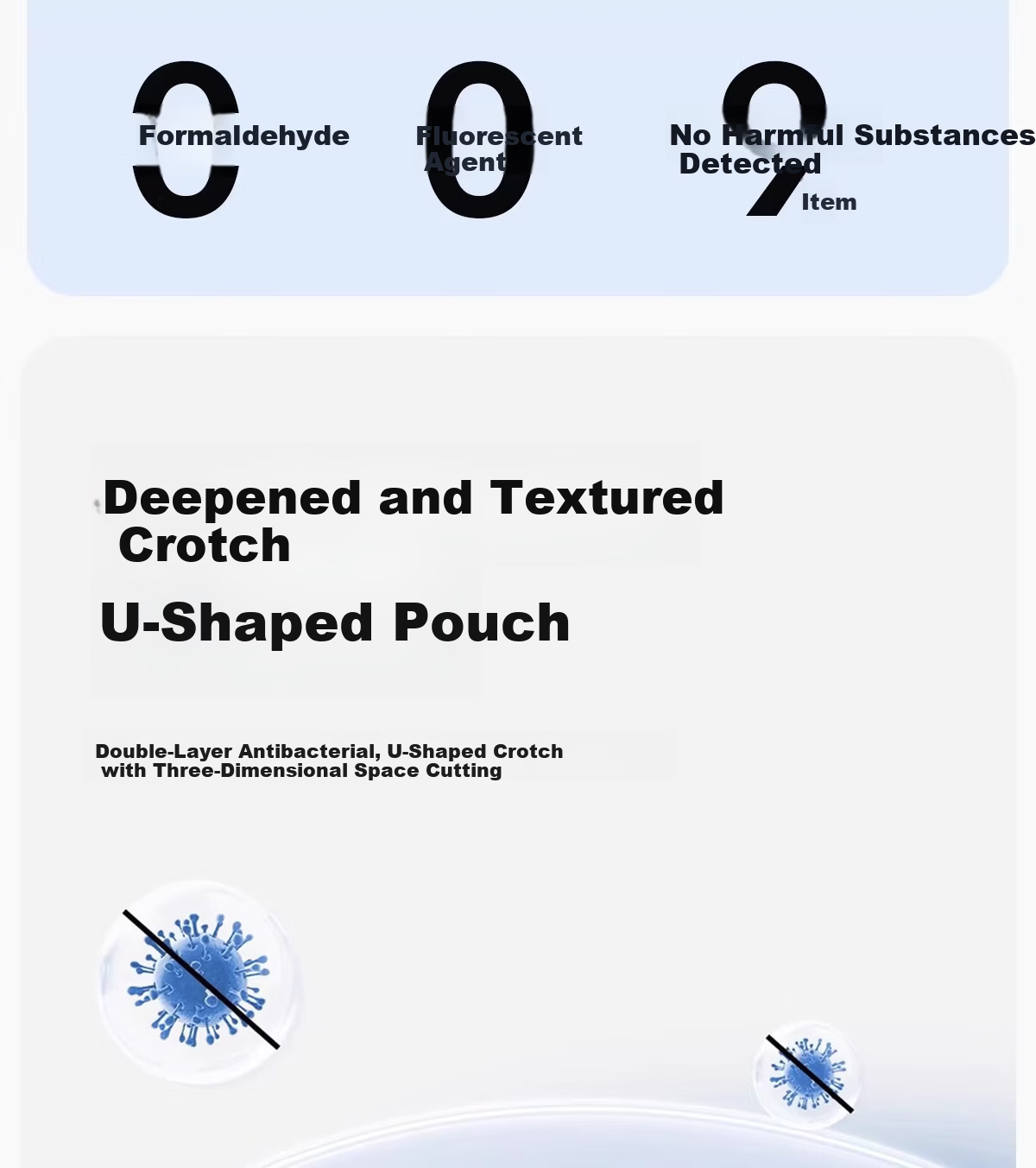 Deanqi Medical Disposable Cotton Boxer Briefs Sterile Individually Packaged Men's Travel Wash-Free Daily Use L 12
