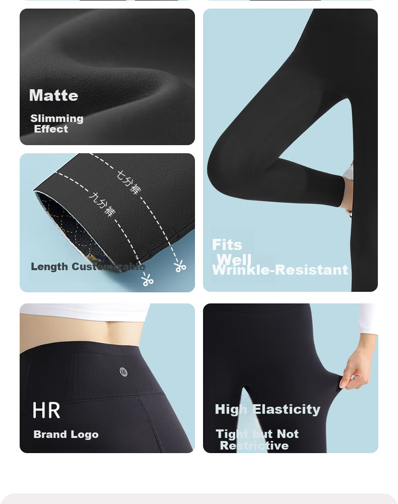 HR Women's Shark Pants Outerwear Leggings High Waist Slimming Tummy Control Hip Lifting Shaping Advanced Gray M 26