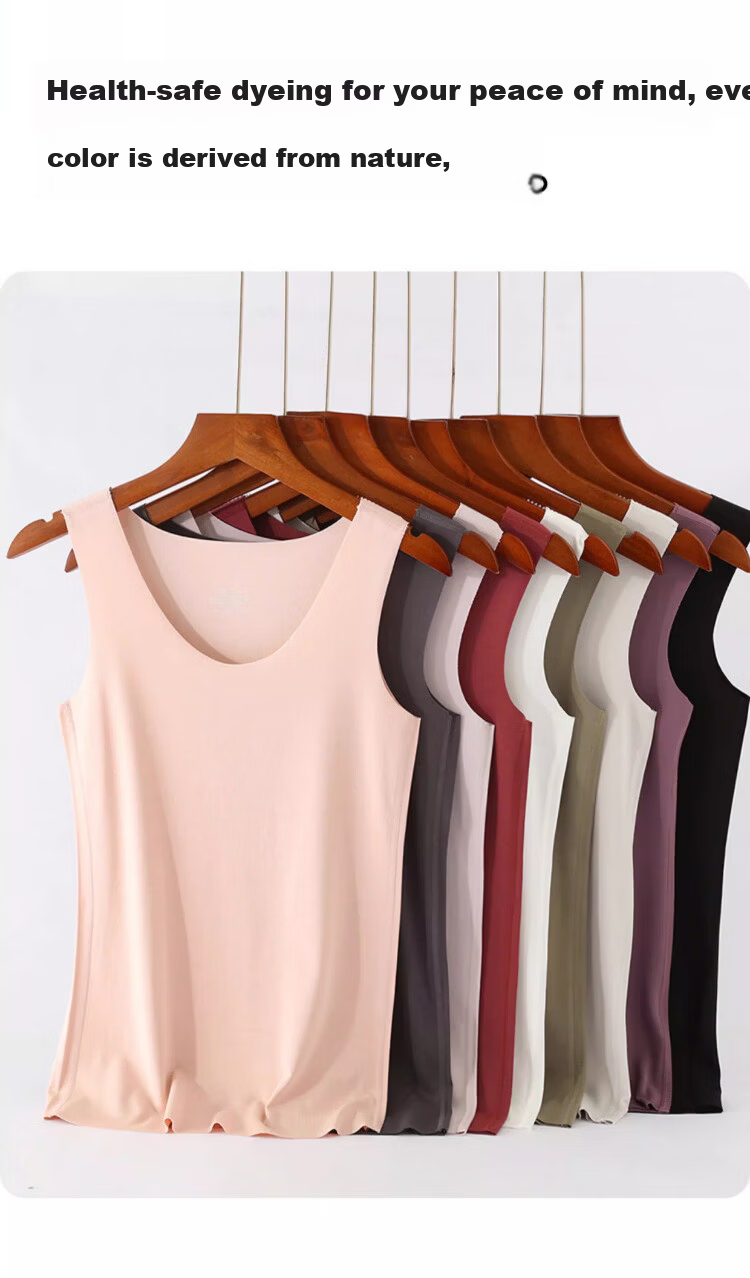 GUJIN Real Modal Ice Silk Camisole Women's Sleeveless Backless Versatile Blazer Base Shirt XL 12