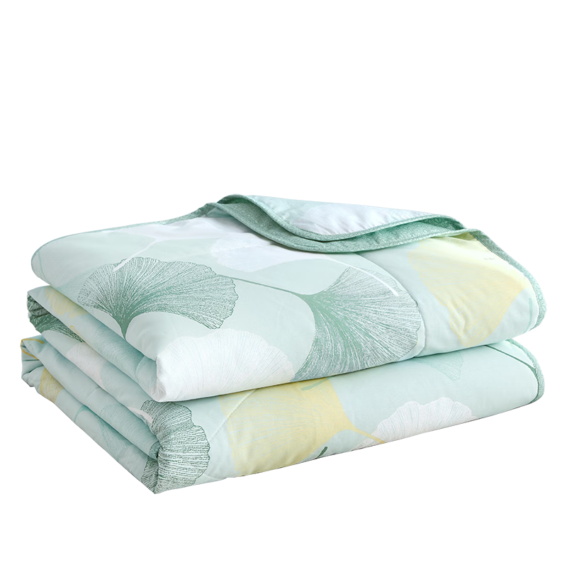 Boyang Home Textile Summer Cooling Quilt Antibacterial Washable 100% Cotton Air Conditioning Quilt Pure Cotton Summer Blanket Approx. 3 Jin 200*230cm Apricot