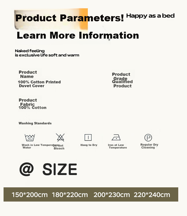 MUJI 100% Cotton A-Class Duvet Cover Single Piece Xinjiang Cotton Single Duvet Cover 180*220cm 11