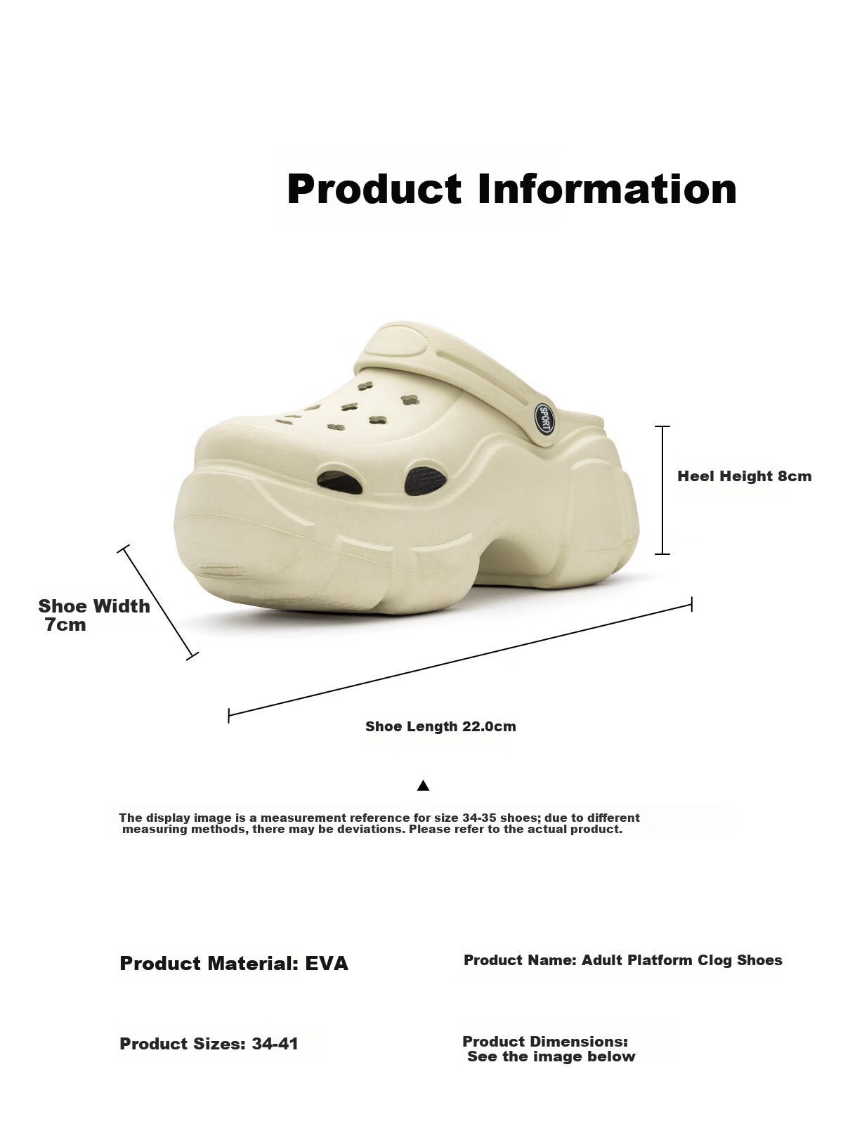 Soft Thick-Soled Women's Summer 2026 New Height-Increasing Beach Sandals Non-Slip Odor-Resistant Closed-Toe Slippers for Outdoor Wear 12