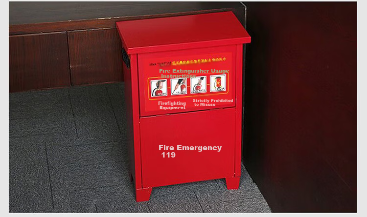 Yiju Changning Fire Safety Warning Signs Fire Extinguisher Usage Instructions PVC Sheets 5-Pack 35*16cm (First Generation) 10