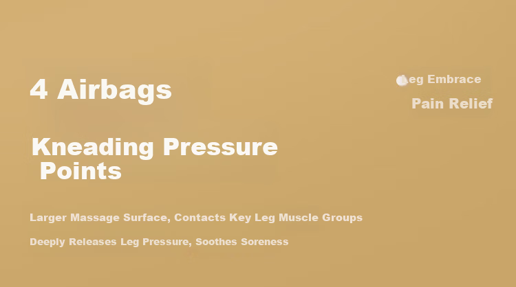 Xilaikang Leg Massager Sports Fatigue Relief Calf Muscle Soreness Heat Therapy Meridian Massage Practical Gift for Elders Parents Birthday Mother's Day 4