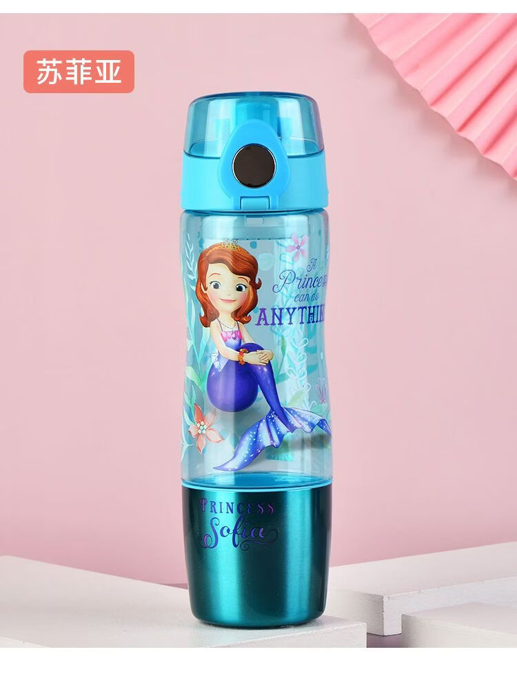 Disney Kids Water Bottle Summer Tea Infuser Portable Student Drinking Sports Bottle 570ml Mickey 11