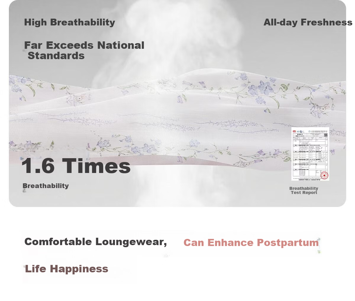 JOYNCLEON Plant Natural Cool Summer Thin Maternity Postpartum Nursing Pajamas L jyz204865 15