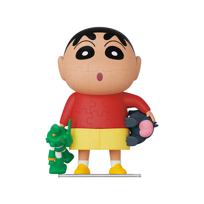 3D-JP Crayon Shin-chan Series 3D Puzzle Figurine Cartoon Trendy Decoration Daily Shin-chan