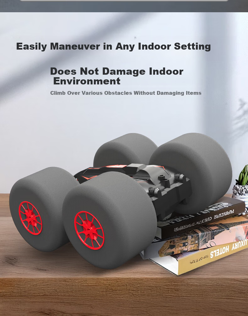 Aomengxing Remote Control Off-Road 4WD RC Professional Climbing Double-Sided Stunt Drift Car Boys Children's Day Gift 2