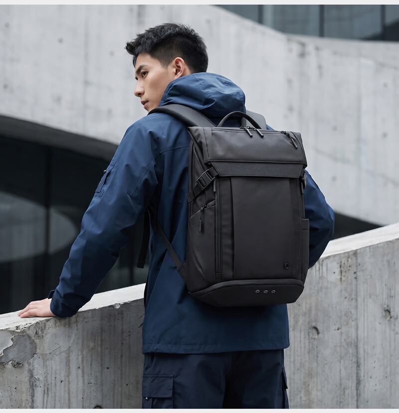 JD Jingzao Expandable Large Capacity New Business Travel Laptop Backpack Lightweight Sports Men's Shoulder Bag 23