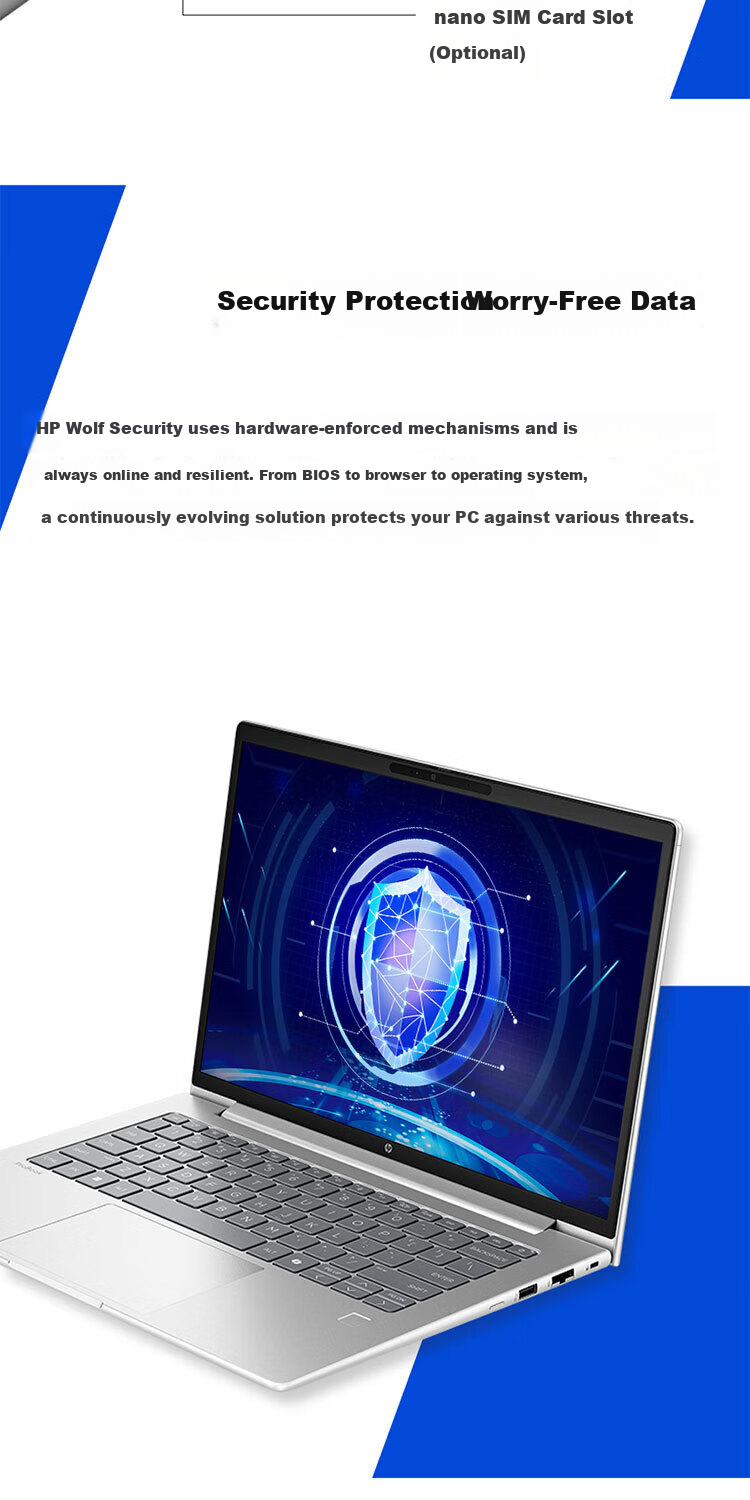 HP ProBook 4 G1iR 16-inch 2025 New Business Lightweight Laptop Core i7-150U/16GB/1TB/Standard/Fingerprint Recognition 2