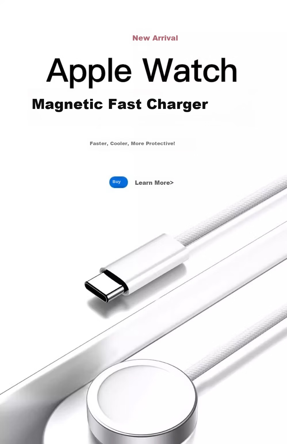 Watch Band Brother 20W PD Head Compatible Apple Watch Charger Upgrade Fast Charging Set iWatch Dock MagSafe Cable Apple S11/10/9/8/7/11/Ultra/2/1/3 1