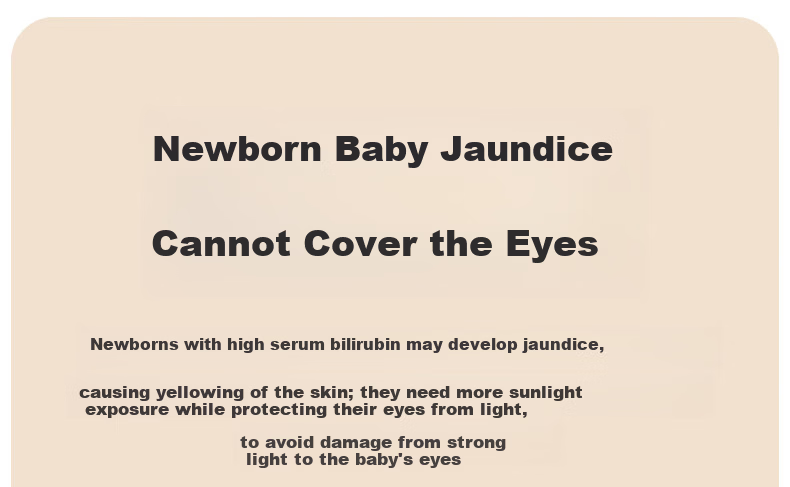 Aibao Baby Eye Mask Newborn Light Blocking Sunshade Jaundice Protection Silk Eye Mask Little Pink Rabbit T204 2