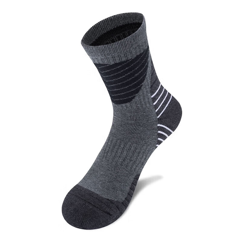 TFO 5th Generation Hiking Socks Breathable Sports Mountaineering Outdoor Running Socks C2202471 Men's Dark Gray L