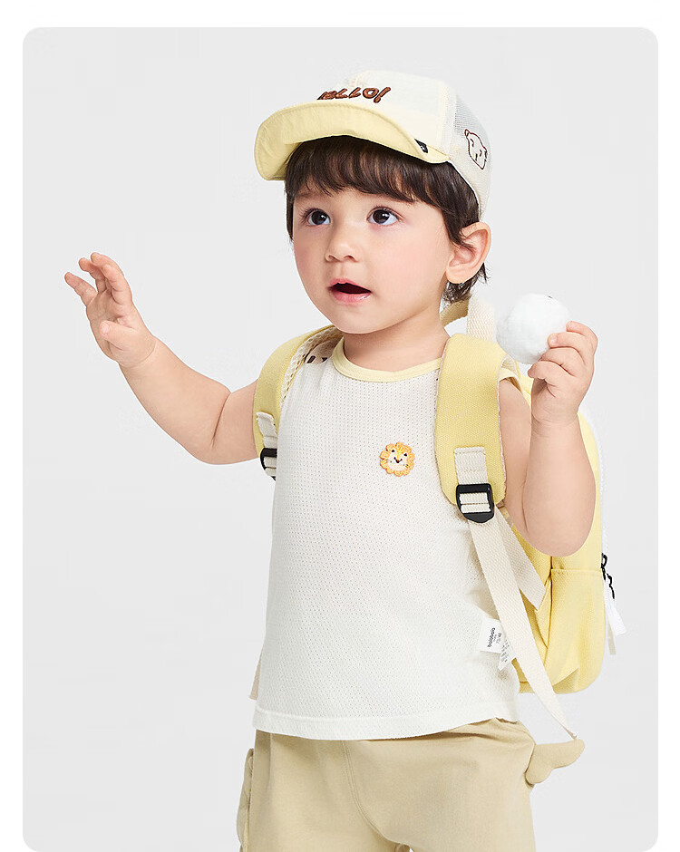 Balabala Baby Vest Infant Top 2026 Summer Breathable Comfortable Cute [Mall Same Style] 24