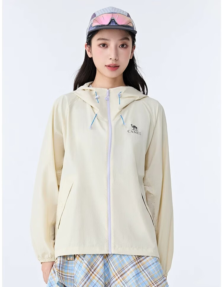CAMEL Dilireba Same Style Original Yarn Sun Protection Jacket 2026 Spring Summer New Cool Heat-Shielding UV Protection Coat 22